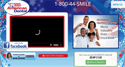 Desktop Screenshot of americandental.com